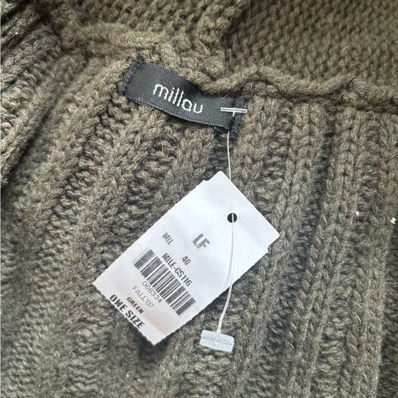 NWT Olive Green Fall ‘07 Millau LF Swing Cardigan Y2K - Picture 14 of 14